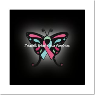 Metastatic Breast Cancer Butterfly by Kendall Posters and Art